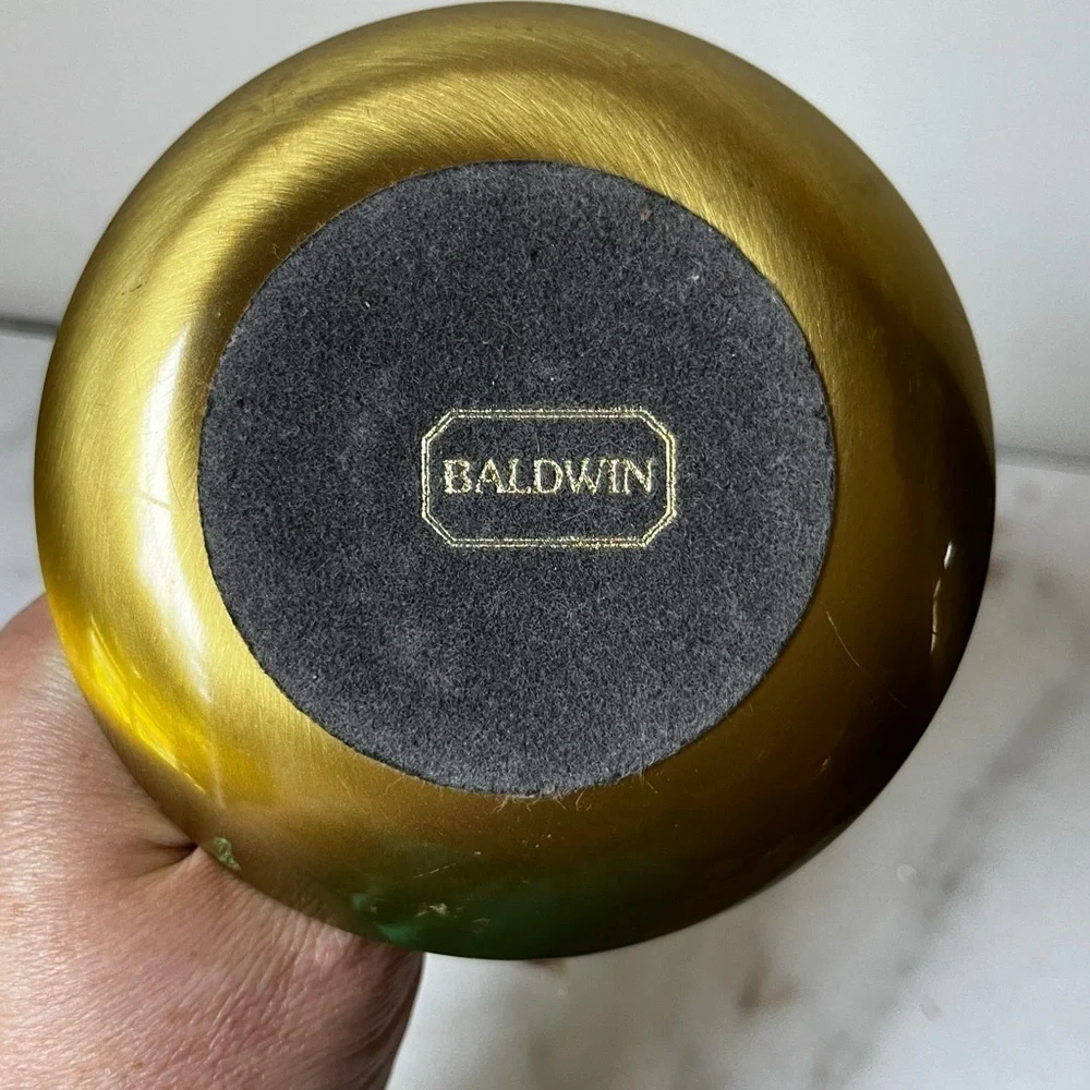 Elegant Gold Candlestick Holder. Vintage